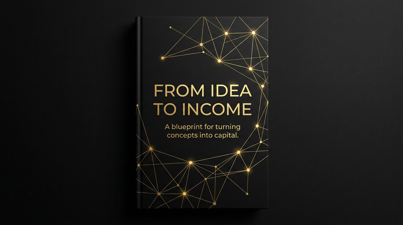 From Idea to Income — sample cover style